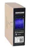 Пластик для 3Д принтера Filamentarno! PETg Standart прозрачный синий 750 г, 1.75 мм