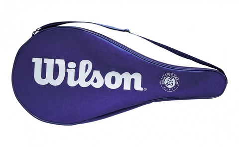 Чехол для ракетки Wilson Roland Garros Full Cover - blue