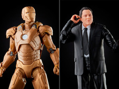Фигурки Marvel Legends Iron Man 3: Happy Hogan & Iron Man Mark XXI (2 Pack)