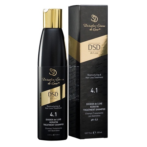 DSD de Luxe Восстанавливающий шампунь с кератином 4.1 Dixidox Keratin Treatment Shampoo