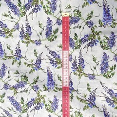 фото белый с глициниями