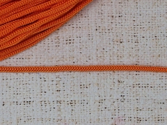 Шнур полипропиленовый вязаный 5 мм, оранжевый