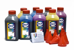 Кoмплект чернил OCP для картриджей Canon CLI-42 для принтеров Pixma Pro-100 (BK157/158/159, C/M/Y158, CL/ML159), 500 gr x 8