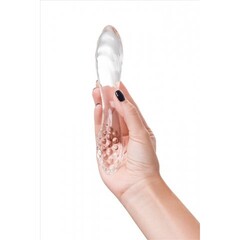 Стеклянный фаллоимитатор Satisfyer Dazzling Crystal (18,2×3,6 см) прозрачный