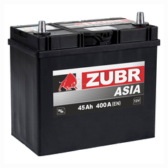 Аккумулятор ZUBR Ultra Asia (45Ah, 400A, R+) ZSA450