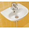 Jika 8.1539.3.000.104.1 ZETA раковина мини 400x320, 1 отверстие под смеситель, белый