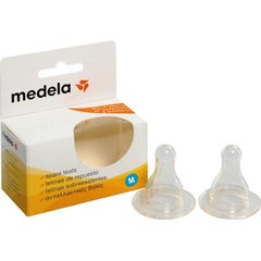 Соска MEDELA силиконовая М (2 шт/уп) (стандарт)