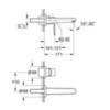 Смеситель для раковины встраиваемый Grohe  19573002