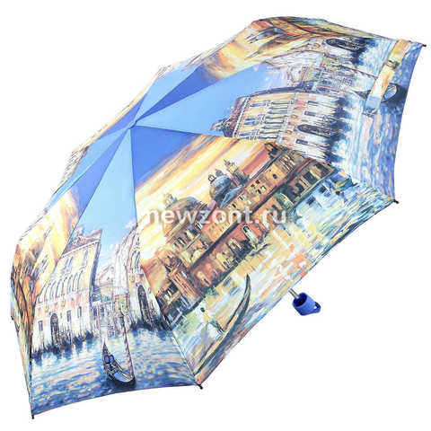 Зонт женский Magic Rain механический складной вечерняя Венеция