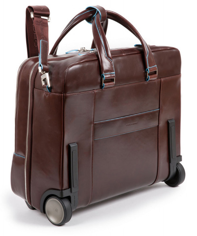 Сумка дорожная Piquadro Blue Square, кожа натуральная бордовый (BV5014B2/MO)