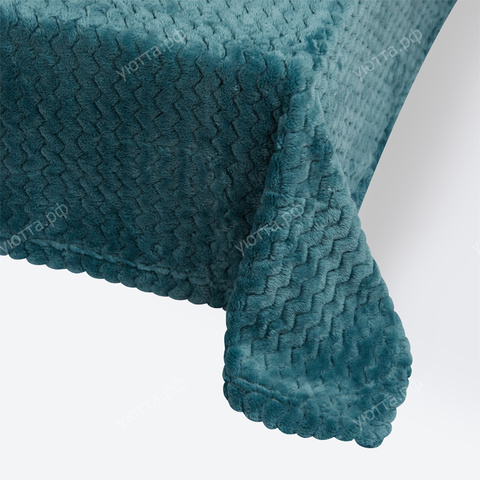 Плед Ecotex Модерн (200*220 см) - Бирюзовый - купить 1