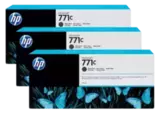 Картридж HP 771С струйный черный матовый упаковка 3 шт (3*775 мл)