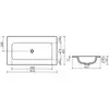 Ceramica Nova CN7012MBwx CN7012MBwx Раковина накладная Element без отверстия под смеситель, 810*457*137мм, цвет черный матовы