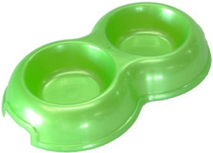 Homepet миска для животных зеленый перламутр 2x200 мл