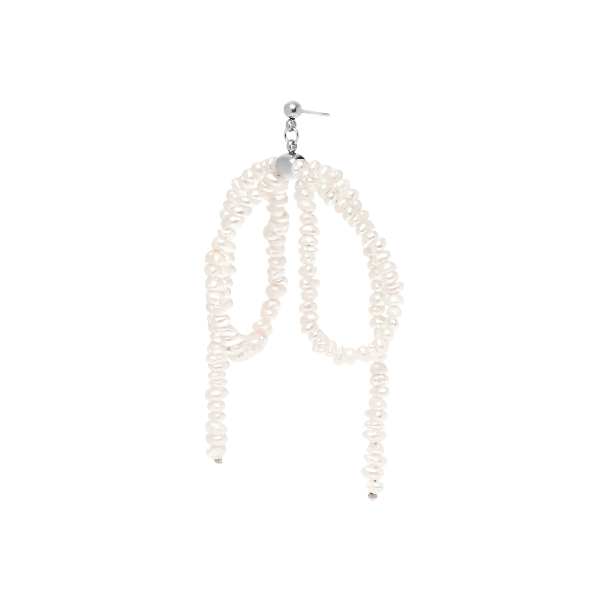 HOLLY JUNE Серьга Pearly Bow Earring holly june серьга the very baroque earring