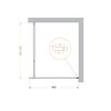 BelBagno KRAFT-L-1-120-C-Cr KRAFT-L-1-120-C-Cr Душевая перегородка с односторонним входом 1200x1950 мм