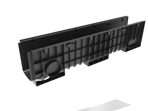 Пластиковый водоотводный лоток Gidrolica Standart ЛВ-15.19,6.23,5 (DN150)