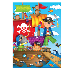 Пазл"Приключение пиратов"100 элементов