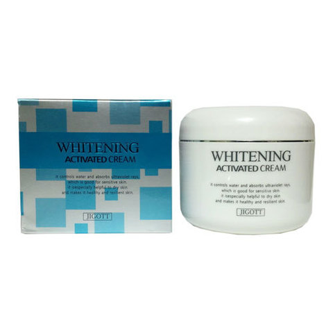 Jigott Whitening Activated Cream - Крем для лица отбеливающий