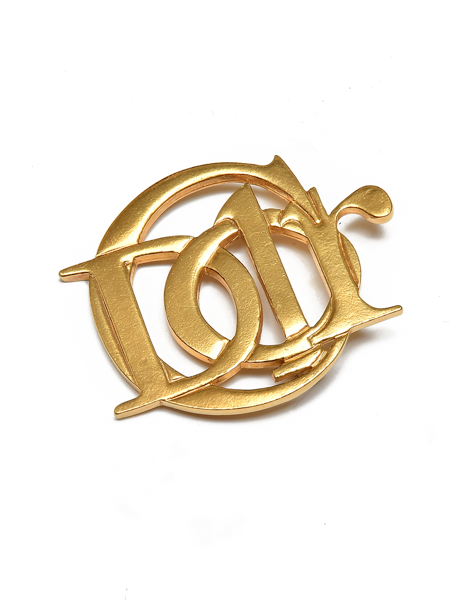 Классическая брошь Dior 1990-е