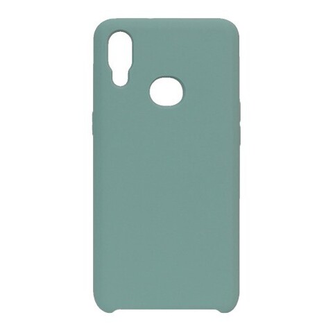 Силиконовый чехол Silicone Cover для Samsung Galaxy A10s (Мятный)