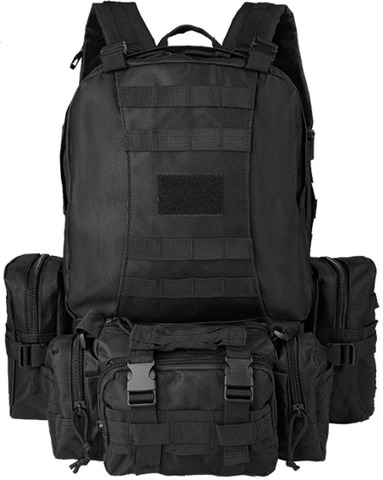 Картинка рюкзак тактический Swicky BK-2437 black - 3