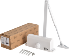 Дверной доводчик DD-80W (белый)