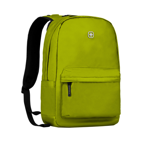 Рюкзак Wenger 14'', с водоотталкивающим покрытием, салатовый, 28x22x41 см, 18 л