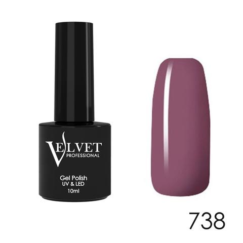 Гель-лак VELVETIME 738 10мл