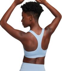 Теннисный бюстгальтер Nike Swoosh Light Support Non-Padded Sports Bra - light armory blue/white