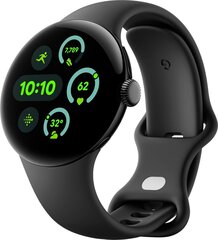 Умные часы Google Pixel Watch 3 41mm Wi-Fi (Matte Black/Obsidian)