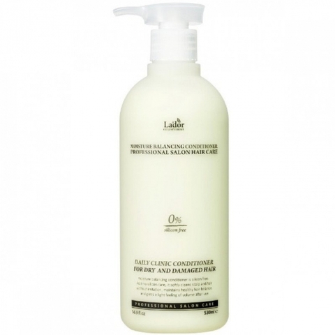 Lador Увлажняющий бессиликоновый бальзам для волос Lador Moisture Balancing Conditioner, 530 мл