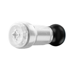 Набор PowerBlow & Feel Pocket Stroker Crystal: мастурбатор и интерактивная насадка - 