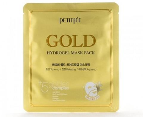 [PETITFEE] Маска д/лица гидрогел. c ЗОЛОТОМ Gold Hydrogel Mask Pack, 32 гр