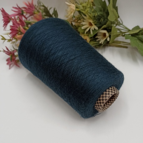 Кашемир на шелке Jaipur Cariaggi Изумрудрудный в петроль 31792