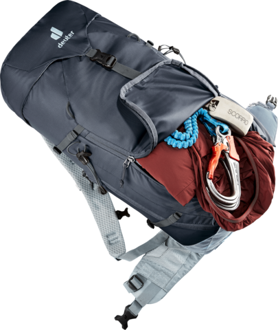 Картинка рюкзак туристический Deuter Trail 30 Black/Shale - 7