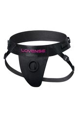 Черные универсальные трусики Lovense из спандекса - 
