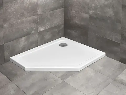 Radaway SDRPTP1090-01R Doros Plus PT E 100x90 Right white
