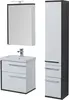 Aquanet 212578 Тумба с раковиной Aquanet Фостер 60 эвкалипт мистери/белый (212578)