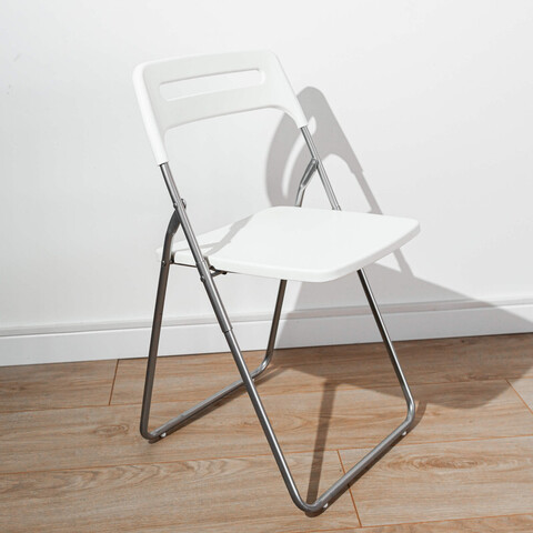Стул складной Anders, цвет: белый, размеры: 46х44х78 см., материалы: полипропилен, металл