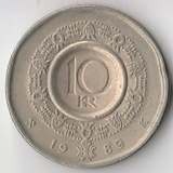 K6353, 1989, Норвегия, 10 крон