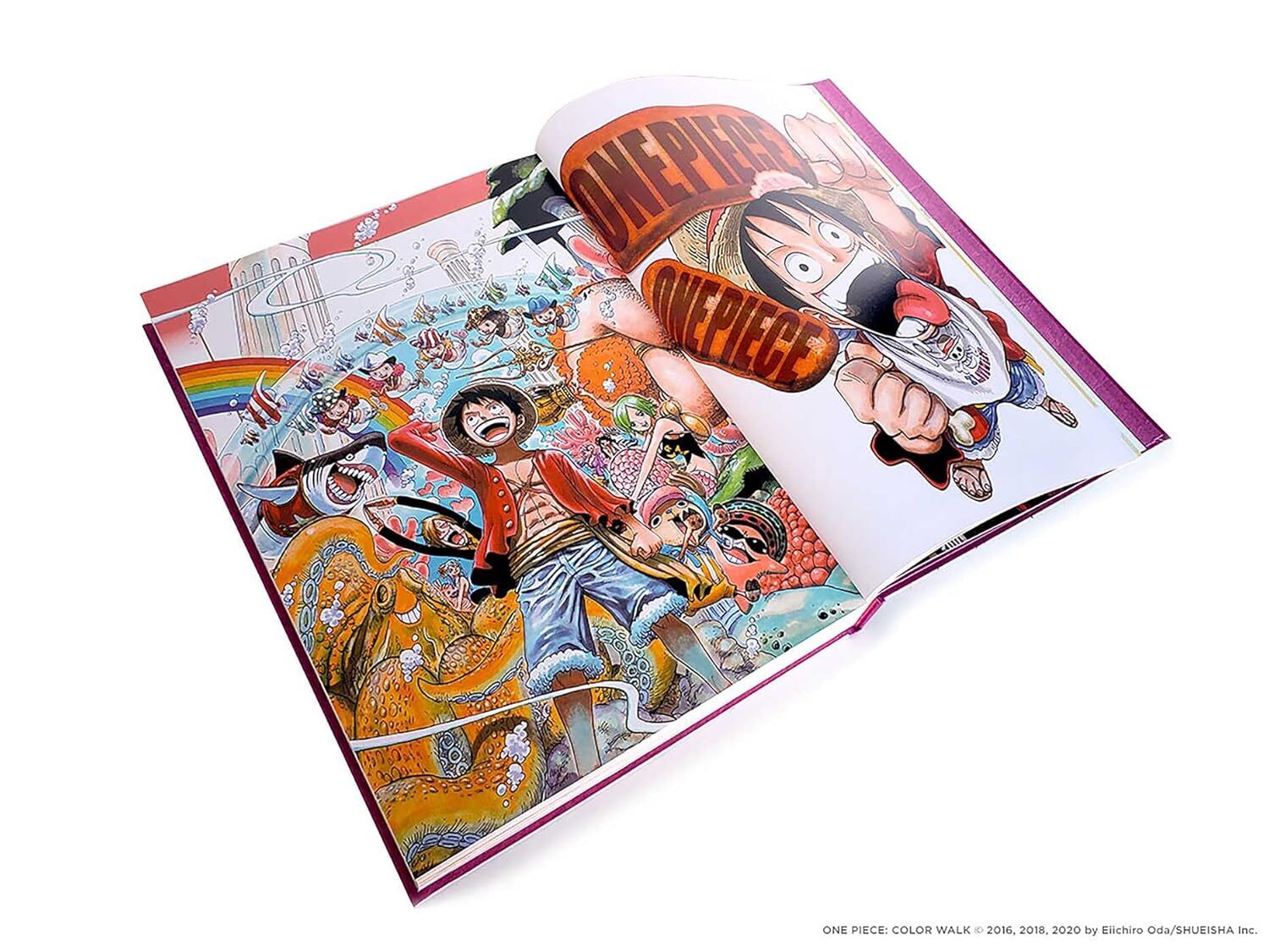 ワンピース　ONE PIECE　COLOR WALK 他関連本 One Piece Color Walk Compendium: New World to Wano (На Английском