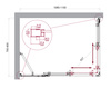 BelBagno LUCE-AH-21-110/80-C-Cr LUCE-AH-21-110/80-C-Cr Душевой уголок