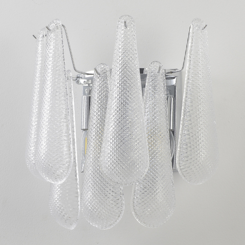 Настенный светильник Crystal Lux FONTAIN AP2 CHROME