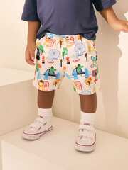 Шорты льняные для мальчика Next AG3-797, Молочный