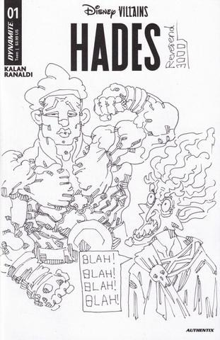 Disney Villains Hades #1 (Cover 28oi B) (Reverend 3000)