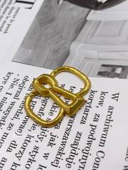 Пришивной элемент Скиап. золотистый 