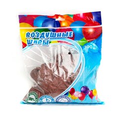 
          Шар воздушный металлик Alingar, №12, бронзовый, 100шт/уп, пакет с европодвесом