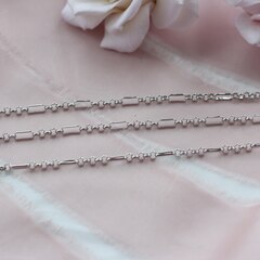 Цепочка, родий, 50см, А039-1 (50см)