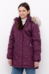 пальто  для девочки  ВК 38105/н/3 ГР